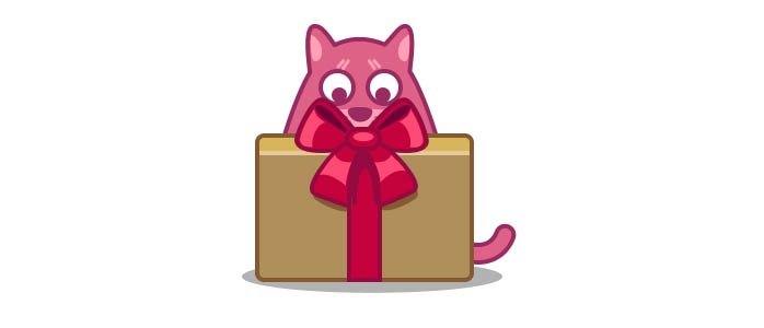 cat and box